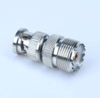 Adaptateur de connecteur RF de haute qualité UHF/BNC-KJ 50 Ohm SO239 Femelle vers BNC Mâle Adaptateur pour talkie-walkies et adaptateurs radio