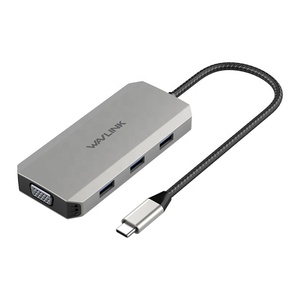 <span class=keywords><strong>Mini</strong></span> Dock 4K con Cuatro Pantallas, Estación de Acoplamiento USB C con Entrega de Energía de 85W, Estación de Acoplamiento <span class=keywords><strong>para</strong></span> Windows con Cuatro Monitores Wavlink WL-UMD304 - Product Image 1