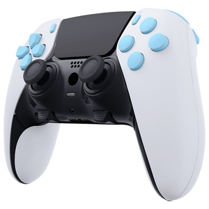 EXtremeRate - Juego Completo de Botones de Repuesto Color Azul Cielo Personalizados, Kits de Botones de Joystick para el Control Dualsense de PS5 Edge - Product Image 5