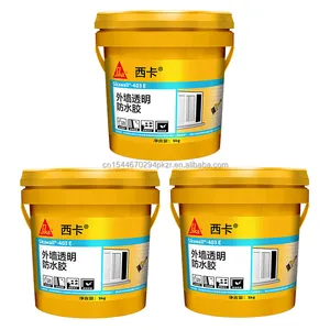 Sikawall 403E 1.5kg 5kg pasta transparente cola adesiva à prova de vazamento reparação para parede externa vaso sanitário à prova de vazamento