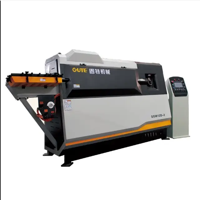 Máy Uốn Dây Cnc Cho Quá Trình Thanh Thép 5-12 Mm Máy Uốn Bàn Đạp Tự Động