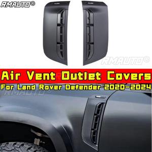 Para Land Rover Defender 2020-2024: Cubiertas de Salidas de Aire para Kit de Carrocería, Rejilla de Ventilación Delantera, Accesorios para Coche - Product Image 1