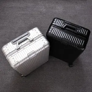 Full Aluminum Alloy Carry-on Suitcase 2024 HOT TSA LOCK INTERNATIONAL SIZE luxury luggage Trolley case luggage