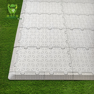 Dalles de protection temporaire pour <span class=keywords><strong>pelouse</strong></span>, panneaux emboîtables pour terrasses, sols événementiels pour fêtes, concerts, tentes et protection du gazon - Product Image 4