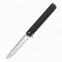 Couteau pliant G10 en acier inoxydable 8Cr14, style PDG, outil de survie pour le camping en extérieur, couteau tactique EDC de poche, ensemble OEM en gros