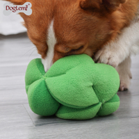 Jouet interactif de luxe en forme de brocoli pour chien, jouets pour chiens de haute qualité pour chiens de taille moyenne, accessoires pour animaux de compagnie simples et élégants, jouet à mâcher pour chien