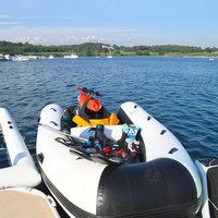 Jet ski gonflable entièrement gonflable, vente chaude 2026, extension de jet ski gonflable, bateau pneumatique RIB à vendre