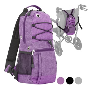 Adjustable Shoulder <b>Walker</b> Tank Carrying Bag Soft Lined Portable Oxygen Tank Holder Backpack for Wheelchairs - Product Image 3