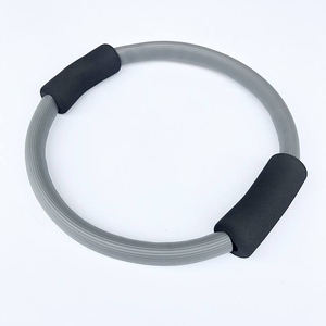 Anneaux de yoga XL Ring Fitness Circle avec poignées rembourrées pour tonifier les <span class=keywords><strong>bras</strong></span>, les cuisses et le tronc, anneaux de yoga pour femmes, entraînement musculaire - Product Image 5