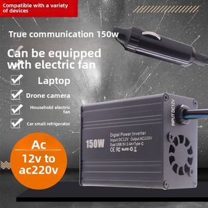 Convertisseur de tension USB pour voiture, transformateur portable 12V24V vers 220V, chargeur USB AC 150W - Product Image 6