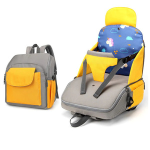 Sac à langer Portable 2 en 1 pour bébé, siège d'appoint, siège d'appoint de voyage, sac à dos 3 en 1 - Product Image 1