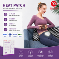 100% Chaleur naturelle 12 heures Analgésique Période auto-chauffante Soulagement de la douleur Pack Patch de crampe menstruelle