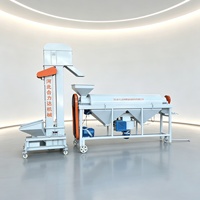 Machine de polissage de céréales commerciale, double dépoussiéreur, polisseuse de graines et de haricots, machine de traitement de céréales haute capacité