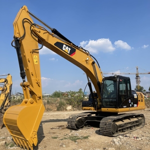 Excavadora de cadenas Caterpillar de 20 toneladas, usada, modelos Cat 320, 320c, 320d, 320d2l, 325, excavadora de movimiento de tierras, en stock. - Product Image 3