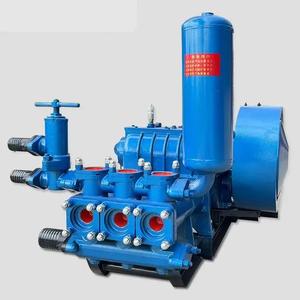 작은 지질 코어 드릴링 장비 용 FineDrill BW250 진흙 물 펌프 수평 3 실린더 작용 피스톤 진흙 펌프 - Product Image 4