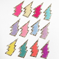 Patchs personnalisés en cuir PU brodés de l'alphabet à paillettes de 5/6/7cm patchs en chenille pour lettres thermocollantes pour vêtements et uniformes