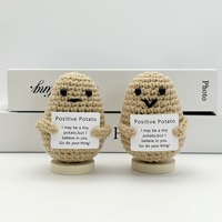 DIY Crochet Cartoon Peluche Tricoté Poupée Artisanat Fait Main Aiguille Laine Kit Jouet Poupée pour Enfants