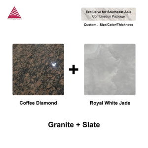Paquete <span class=keywords><strong>de</strong></span> Piedras <span class=keywords><strong>de</strong></span> Granito y Cuarzo con Descuento, Losa <span class=keywords><strong>de</strong></span> Granito Coffee Diamond para Encimeras <span class=keywords><strong>de</strong></span> Cocina Exterior e Islas <span class=keywords><strong>de</strong></span> Barbacoa - Product Image 1