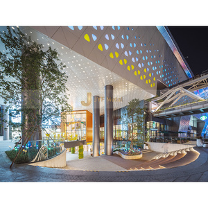 ANW291 Couvercle de colonne en acier inoxydable Espace d'affaires Décoration intérieure 304 Artisanat en métal - Product Image 4