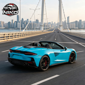 Film de protection pour voiture NIKO FilmPET Miami Blue Vinyl Wrap PET Backing PET Miami Blue metal, autocollant pour carrosserie automobile, film de protection pour voiture - Product Image 1
