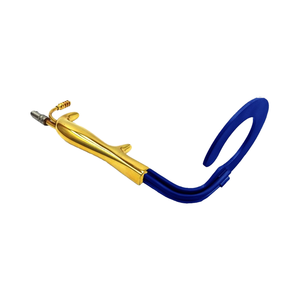 Circular Steel Manual Fiber <b>Optic</b> Insulated Breast Retractor for Plastic Surgery Surgical <b>Instruments</b> - Product Image 1