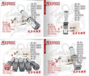 Machine à tamponner de haute qualité, en acier inoxydable, avec tampon en caoutchouc, pour <span class=keywords><strong>la</strong></span> date, <span class=keywords><strong>la</strong></span> chapitre, <span class=keywords><strong>la</strong></span> fabrication de tampons, portable, tête d'impression de bureau, tampon interchangeable - Product Image 3