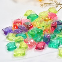 OEM/ODM Dosettes de détergent à lessive colorées Capsule liquide dans des sacs Perles de condensation de lessive Dosettes de savon à lessive parfumées