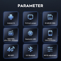 Pantalla Táctil Android 14 de 11.8 Pulgadas con Carplay para BMW Mini Countryman R60