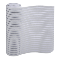 Bande élastique respirante douce de 25,5 cm pour ceinture médicale, fabrication OEM, bande élastique tricotée pour couture