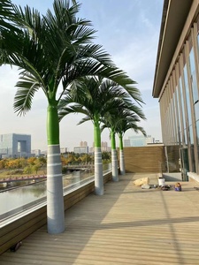 Ornamento de piscina para boda al aire libre, Planta <span class=keywords><strong>artificial</strong></span>, palmera decorativa, palmera alta - Product Image 5