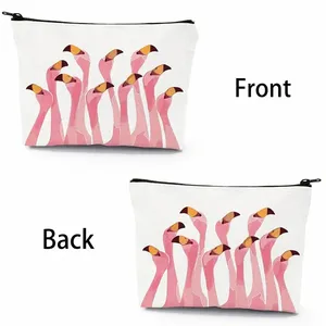 Sac de <span class=keywords><strong>voyage</strong></span> cosmétique et trousse de maquillage en toile à motif paysage style européen pour filles et femmes, avec fermeture éclair, souvenir de <span class=keywords><strong>New</strong></span> <span class=keywords><strong>York</strong></span>, mignon et décontracté - Product Image 4