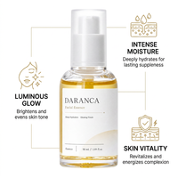 Huile Visage Anti-Âge Bio Naturelle Pure Formule Personnalisée GMPC à la Vitamine C, Niacinamide et Acide Hyaluronique