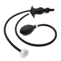 Plug anal gonflable en silicone liquide, nettoyeur d'irrigation anale, dilatateur anal, extracteur de fornicule postérieur, produits érotiques SM