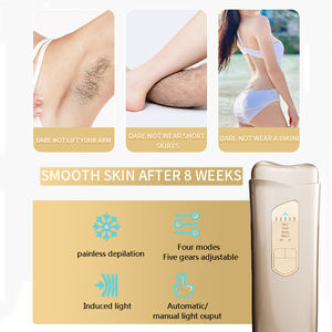 Depiladora de depilación láser de mano profesional mujeres hombres permanente hielo fresco ipl depilación láser para cara cuerpo pierna - Product Image 2