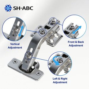 Modern Cold Rolled Steel Square 135 Degree <strong>Double</strong> <strong>Action</strong> Glass Door <strong>Hinge</strong> Door Pivot Tempered Glass <strong>Hinge</strong> for Bathroom Door - Product Image 6