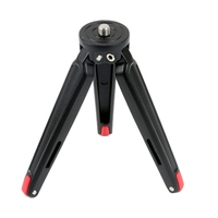 Trépied réglable en aluminium SORRISO avec vis 1/4 pouce, stabilisateur de cardan, mini support de bureau pour appareil photo reflex numérique et téléphone portable