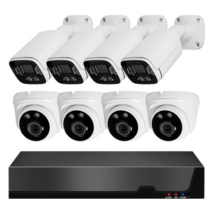 KERUI 5MP POE Bullet Work with Tuya Camera Security Camera System CCTV 8CH NVR Network Outdoor Camera Surveillance Home Security