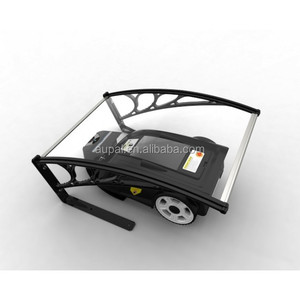 Robot cortacésped <span class=keywords><strong>garaje</strong></span> para protección UV PC sólido tablero transparente parasol protección contra la lluvia toldo solar - Product Image 2