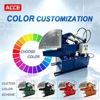 Cisaille hydraulique pour métaux ACCE V-AS250B, cisaille à découper l'aluminium de grande capacité, certifiée CE, économie d'énergie, longue durée de vie