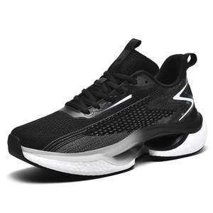 Chaussures de sport pour hommes de haute qualité en gros, confortables, légères, épaisses, pour la remise en forme, l'exercice, la marche, printemps, été, automne, hiver - Product Image 3