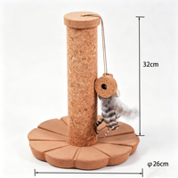 Grattoir à chat pliable en liège grand format, durable et robuste, écologique, antidérapant, design remplaçable, cadeau idéal pour toutes les occasions
