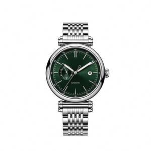 Relojes Mecánicos de Moda al por Mayor, Reloj Automático para Hombre, Regalo de Lujo, Correa de Acero Inoxidable, Reloj de Pulsera con Fecha - Product Image 3