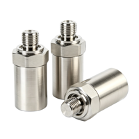 Pièces en acier inoxydable usinées CNC sur mesure, capteurs de pression d'eau, d'huile, de gaz et d'air non standard, transducteurs, électroérosion à fil, brochage