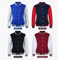 Veste de baseball personnalisée avec logo pour homme, uniforme de marque, design hiver, uniforme scolaire, veste de baseball doublée polaire, vêtements pour homme