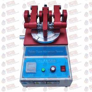 ASTM D4060 Machine d'essai de résistance à l'usure du tissu Testeur d'<span class=keywords><strong>abrasion</strong></span> Aber, machine électronique en cuir et acier Équipement électronique BT - Product Image 2