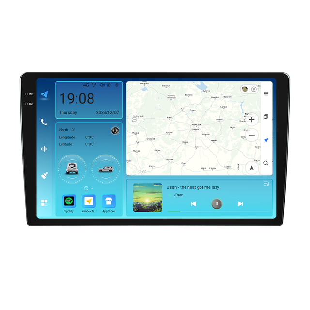 MEKEDE Car Stereo DVD Player Universal Type 2K Car Radio Screen Navigation 9 10 13 Inch Android Auto Displayer Multimedia Player