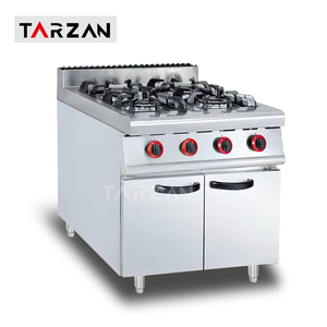 High Quality Factory Commercial Multifunctional Stainless Steel Gas Cooking Stove Combination Oven Range With 6 Burners Commerci - Product Image 2