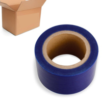 Cinta de protección de llanta azul PE para ruedas de coche, película protectora contra arañazos con alta fuerza adhesiva, fácil instalación