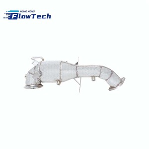 ท่อดาวน์ไปป์สแตนเลส T304 แบบไหลสูง พร้อมตัวกรอง 200 เซลล์ สำหรับ Buick Regal GS 2.0T LHU/LTG – แบบยึดติดโดยตรง - Product Image 5