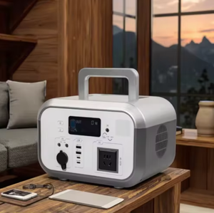 Generador Solar Portátil de 600W MPPT con Batería LiFePO4, Inversor de Onda Sinusoidal Pura, Tipo C, para Camping, Auto y Uso Doméstico - Product Image 1